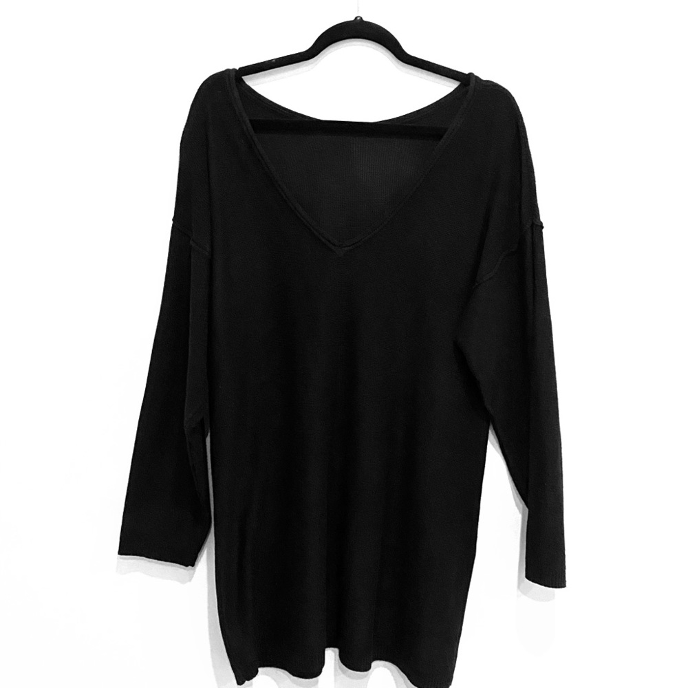 Black Tunic Sweater